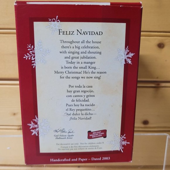 Keepsake Ornament 4 Hallmark Feliz Navidad Best Pals Our First Christmas Maxine - Picture 5 of 10